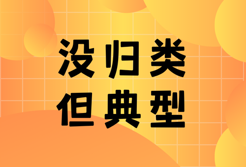 没归类但典型